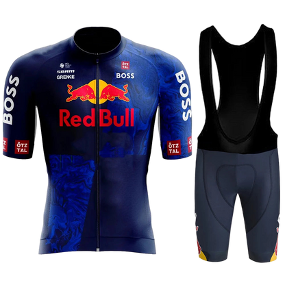 Red Bull Bicycle Clothing Jersey Cycling Uniforms for Men Jacket Team Set Bike Man Sports Bicycles Men's Cycling Suit Road Bikes