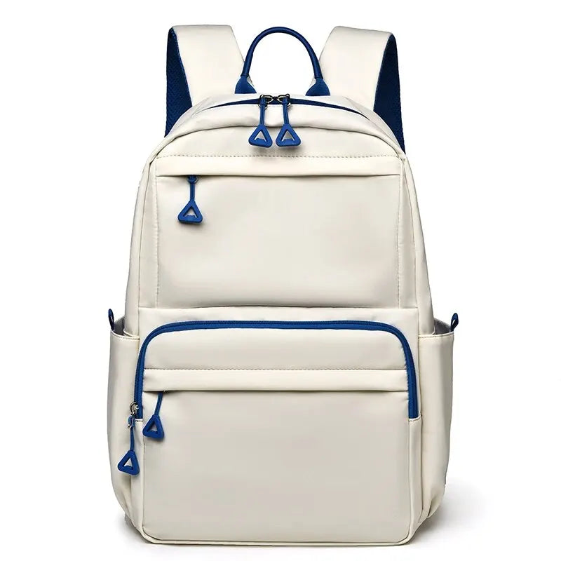 A New 14-inch Casual Simple Student Backpack Large Capacity Children's Schoolbag School Travel Unisex Laptop Backpack