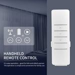 Smart Tuya Wifi/Zigbee Electric Curtain Shutter Motor with RF Remote 22.5CM Size APP Control Alexa Google Assistant SmartThings