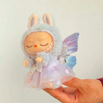 15/17cm Labubu Elf Costume Butterfly Wings and Tulle Skirt Doll Clothes Replacement