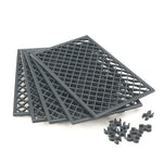 MOC WW2 Military Oil Drum Fuel Tank Printed Building Blocks Weapons Soldiers Accessories War Scene Accessories Bricks Toys Boys