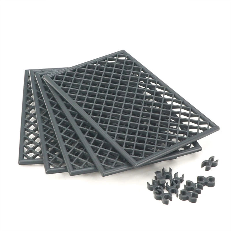 MOC WW2 Military Oil Drum Fuel Tank Printed Building Blocks Weapons Soldiers Accessories War Scene Accessories Bricks Toys Boys