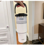 Tyeso 600/750/900/1050/1200ML Stainless Steel Thermos Bottle Car Coffee Cup Sports Water Bottles Keeps Cold and Heat Thermal Mug