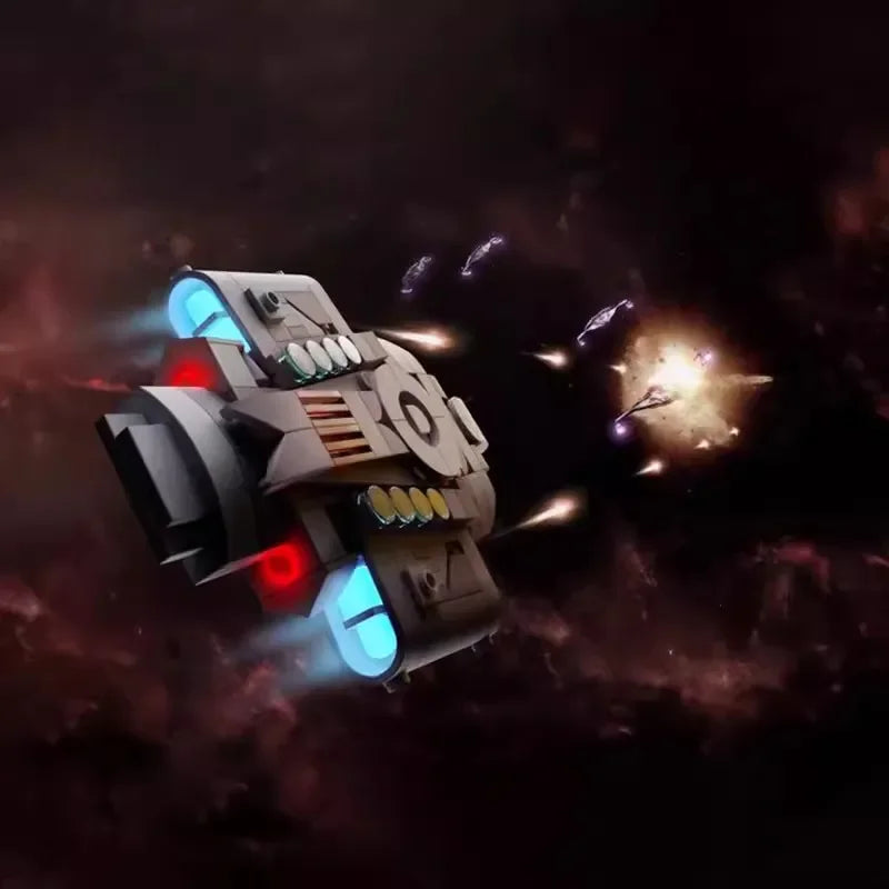 Bricklink Star Movie Starship Enterprise NCC-1701 Discovery Voyager NX-01 Delta MOC Spaceship Sets Building Blocks Kid Toys Gift