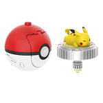 Pokemon spinning top ball toy action figure original Pikachu Charmander Squirtle Mew Eevee box gyro spin battle game poke child