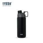 Tyeso Stainless Steel Sports Water Bottle Insulated Leak-Proof Portable Fitness Flask for Outdoor Workouts Travel Vacuum Flasks
