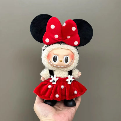 Labubu Zubehör & Kleidung – Designer-Outfits für V1 V2 V3 Labubu Figuren, Süßes Geschenk zum Geburtstag oder für Sammler