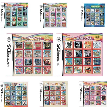 Cartouche de jeu DS/NDS/3DS/NDSL – Collection de jeux vidéo tout-en-un pour console portable