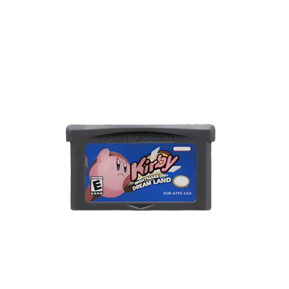 Cartouche Jeu Kirby GBA – Amazing Mirror & Nightmare in Dream Land – Version Anglaise 32 Bits pour GBA/NDS