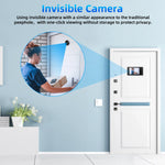 Awapow 3.5 Inch Doorbell Peephole Viewer Digital Door Camera 120° LCD 2 Million HD Pixels Cat Eye Door Bell Outdoor Monitor