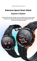 OUKITEL Smart Watch BT10 Sport SmartWatch BT5.2 410mAh 1.43" AMOLED Display