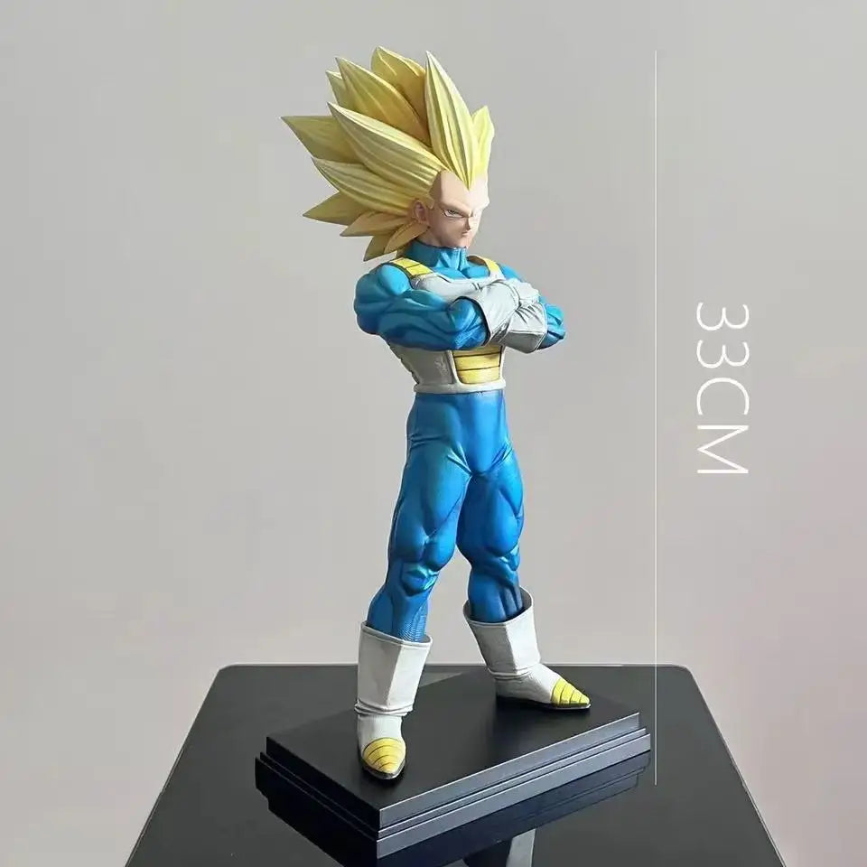 In Stock Dragon Ball Z Ssj3 Vegeta Figure Super Saiyan 3 Vegeta Action Figures Gk Statue Collection Model Toys Gift