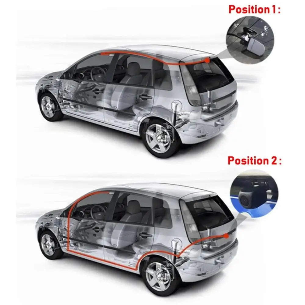 Car DVR Dash Cam 4K Rear View Auto Dashcam For Car Camera 2160P Video Recorder Reverse Dvr WIFI 24H Parking Monitor