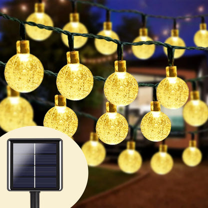 Solar Crystal Ball Fairy Lights