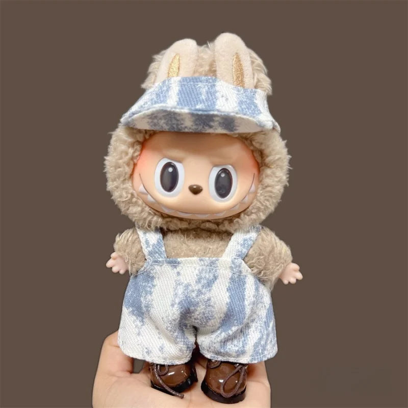 New Mini Doll'S Clothes Outfit Accessories for 17cm Labubu Sweater Clothing Suit Accessories Gift