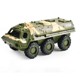 Alloy Metal Car Clockwork Simulation Military Armed Tank Armored Vehicle Car Truck Children's Toy Model Helicopter