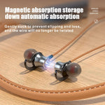 Wireless Bluetooth Earphones Wireless Headphones Magnetic Sport Neckband Neck-hanging Earbuds Wireless with Mic Bluetooth5.0