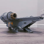 6187pcs Spacecraft Model Star Mandalorian Razor Crest Spaceship 75331 Home Decoration Toys For Birthday Christmas Gifts