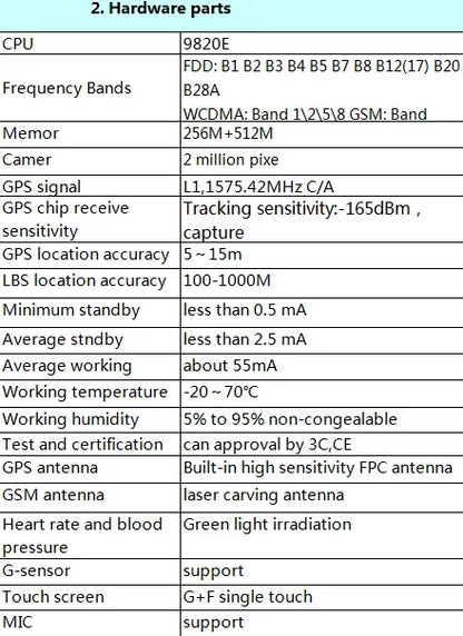 4G Elderly Smart Watch GPS Tracker Video Call SOS Heart Rate Monitoring IOS Android GPS+WIFI+LBS Positioning Smart Clock FA66S