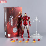 ZD Toys Marvel Studios Iron Man MK3 Action Figure MK35 MK24 MK40 MK38 Tony Stark Ironman Figure Action Collect Toy Gift