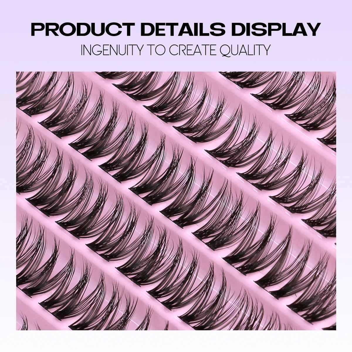 DIY Lash Extension Kit Individual Eyelash Extension Kit Cluster Lashes Kit Lash Glue Remover for Eyelash Extensions Makeup