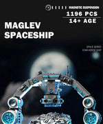 1515Pcs MOC Planet Series Building Blocks Set Technical Hovering Large Sword Model Battle Starship Bricks Toys for Children Gift