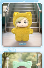 In Stock Genuine Eaki Jujutsu Kaisen Season 2 Cat Park Party Gojo Satoru Blind Box Plush Doll Bag Pendant Model Collection