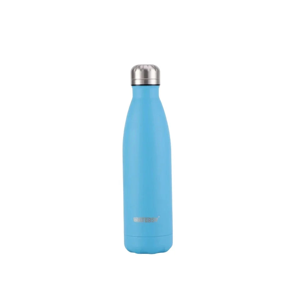 500ML Stainless Steel Thermos Mug Sports Water Bottle Cold and Hot Thermal Cups Vacuum Travel Tumbler Mug Thermal Bike Bottle