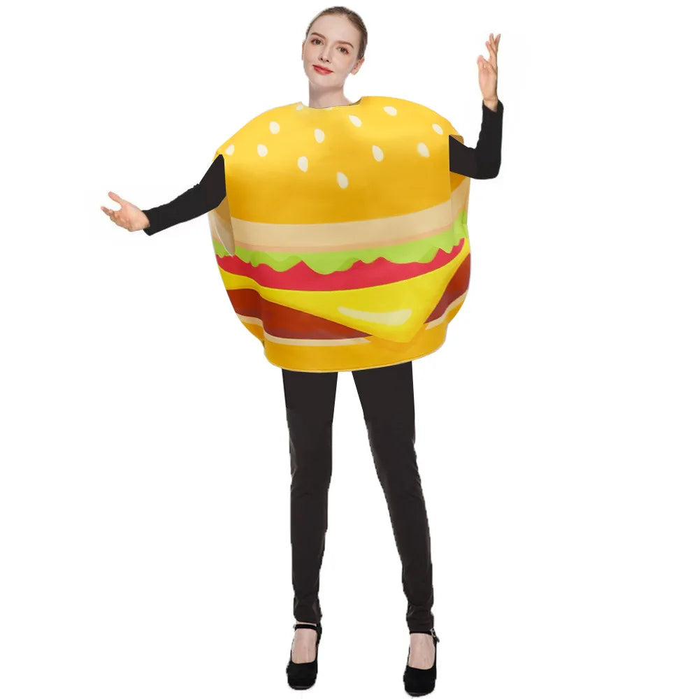 Avocado Cosplay Costume Fruit Food Party Jumpsuit Adult Carnival Purim Disguise Clothes Couple Fancy Holiday Outfit 2025 New