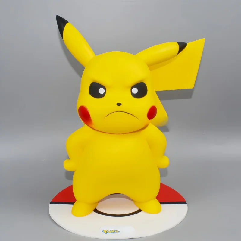 2025 Hot Pokemon Pikachu Doll Model Large Figure Charmander Eevee Porkby Squirtle Ornament Figurine Younth Toys Collects Gifts