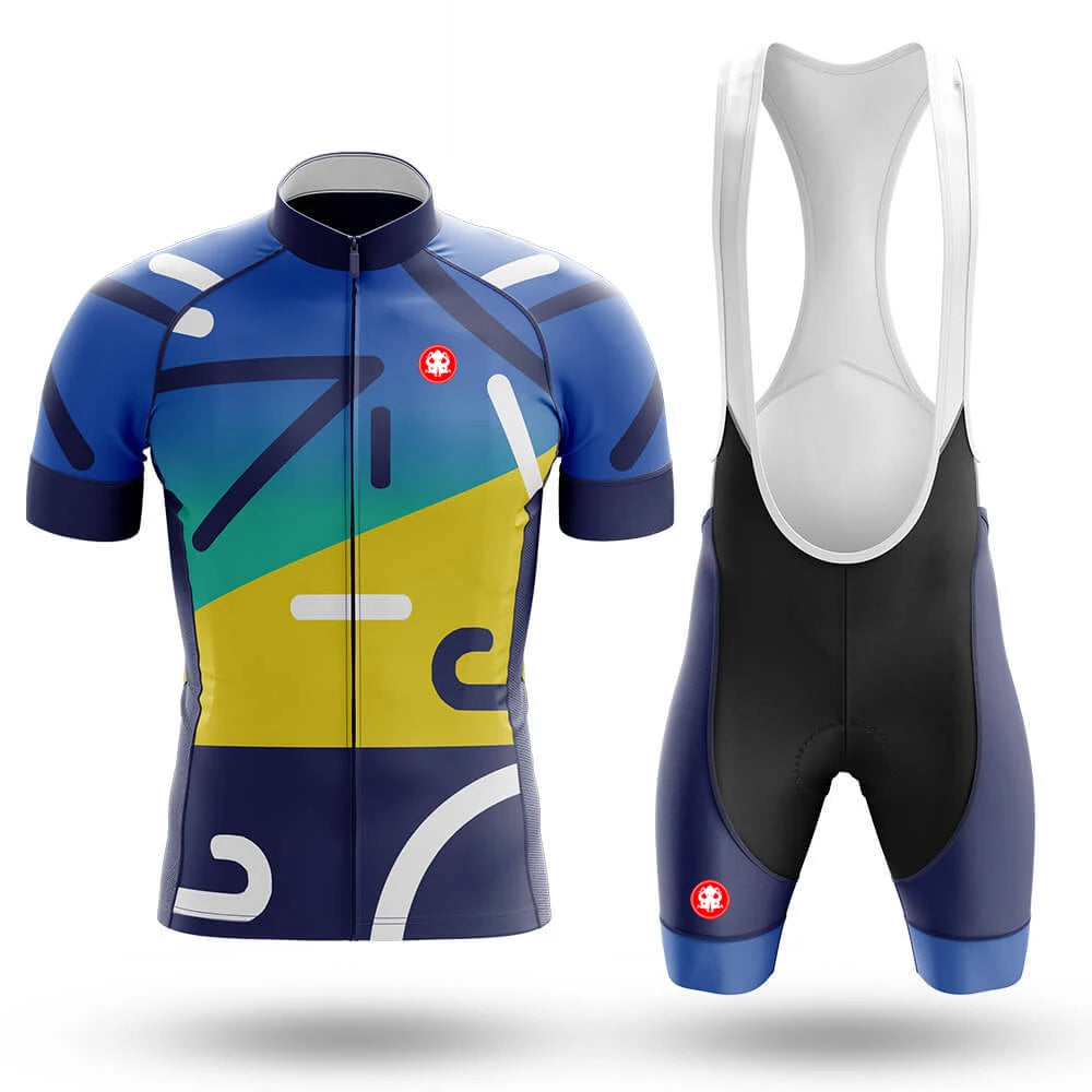 Kraken Octopus Cycling Jersey for Men – Breathable Road Bike Shirt