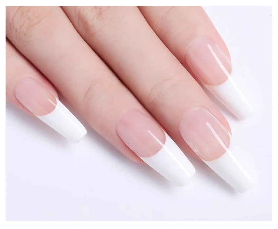 BORN PRETTY 30ml Glitter Pink Hard Jelly Nail Extension Gel Nail Polish Milky White Clear Color Soak Off UV Construction Gel