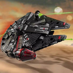 New Falcon Millennium Dark Spaceship Model Building Blocks Puzzle Battle Series Toys Adult Boy Birthday Gift