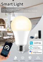 Cozylife 220V 110V WiFi Smart LED Bulb 12W 15W 20W E27 Cold & Warm Indoor Light  Alexa Google Home Together APP Timing Dimming