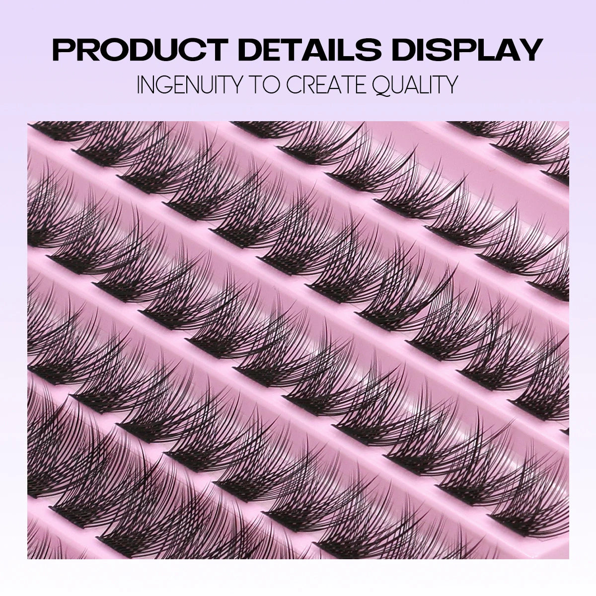 DIY Lash Extension Kit Individual Eyelash Extension Kit Cluster Lashes Kit Lash Glue Remover for Eyelash Extensions Makeup