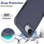 New TPU/PC Case for iPhone 16e / 16 Pro Max - Military Grade Shockproof Phone Cover Hybrid Armor Dual Layer Protection Shell