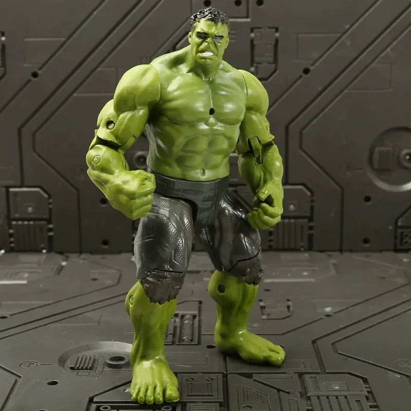 Marvel Comics Avengers Heroes Merchandise, Iron Man, Spider Man, Hulk, Desktop Decoration Model, Children's Toy, Birthday Gift
