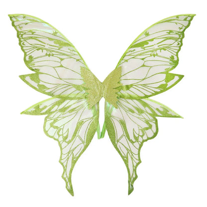 Adults Fairy Wings Girls Sparkling Angel Wings Butterfly Costume Wings for Halloween Costume Dress up Party Favor Christmas Gift