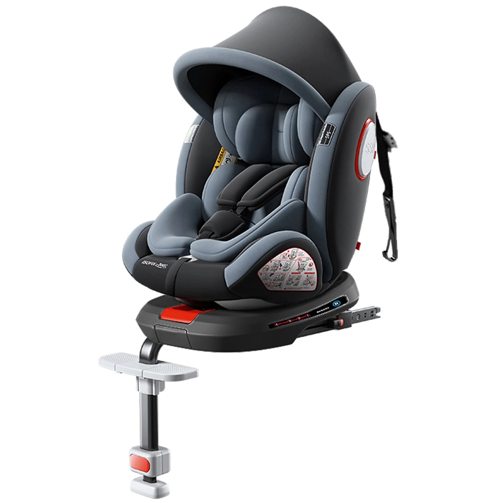 Baby Car Seats Infant Safety Car Seats Child Safety Booster Car Seats Convertible Child Safety Car Seats with Isofix for 0-12Y