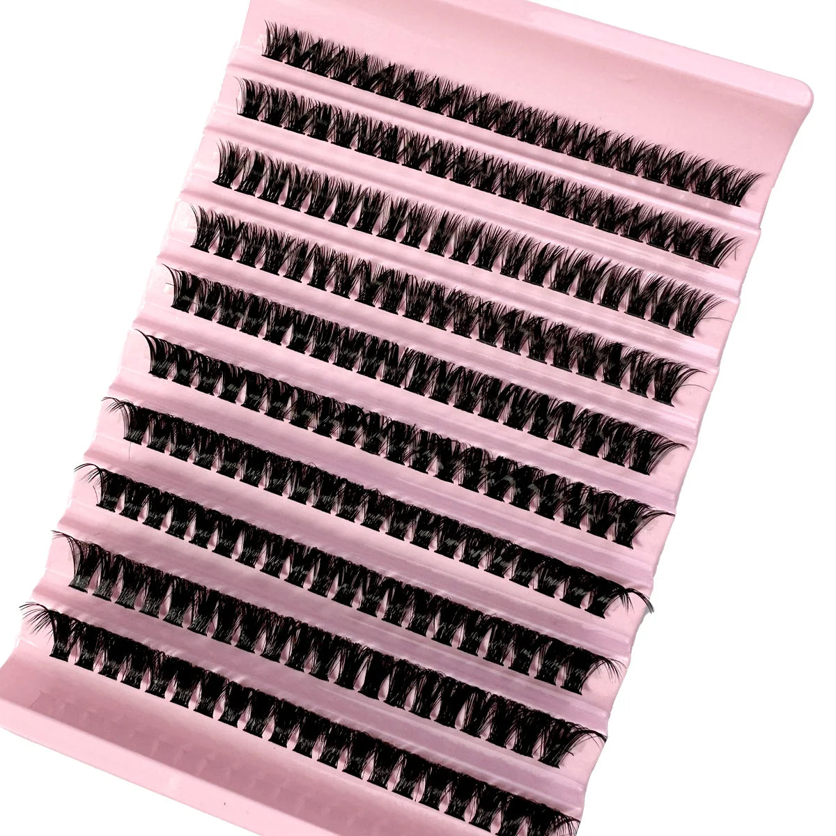 300/120PCS 5D Fluffy Cluster Lashes 30D-100D Natural Thick Eyelash Clusters Individual Lashes DIY Eyelashes Extension Makeup