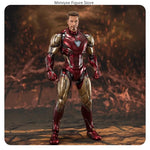 16cm Marvel Avengers Iron Man Mark 85 Ultimate Articulated Figure Model Statue Desktop Decoration Gift