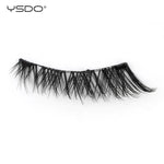 YSDO Magnetic Eyelashes Reusable Winged Magnetic 3D Mink lashes Long-Lasting No Glue Needed False Eyelashes with Tweezer Makeup