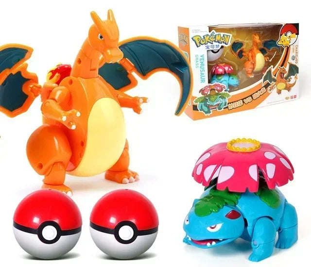 Pokemon Ball Variant Toys Model Pikachu Jenny Turtle Pocket Monsters Pokemones Action Figure Toys Children boy girl Gifts toy
