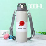 Stainless Steel Thermo Bottle Thermal Water Bottle Large Capacity Tumbler Portable Cold Hot Drinks Thermos Cup Fitness Cold Hot