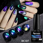 Rainbow Cat Magnetic Gel Nail Polish Starry Chameleon Galaxy Effect Semi Permanent UV Gel Varnish Soak Off Nail Supplies DIY