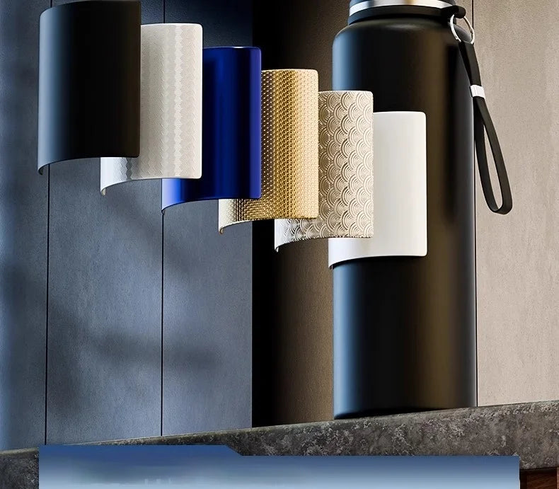 GIANXI Thermos Portable Stainless Steel Thermal Mug Tumbler Vacuum Flasks Cold And Hot And Ice Thermal Water Bottle Car Tea Cup