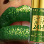 14 Colors Glitter Metallic Lip Glaze Shiny Long Lasting Lip Gloss Waterproof Liquid Lipstick Makeup Lip Oil Lip Tint Gifts for W