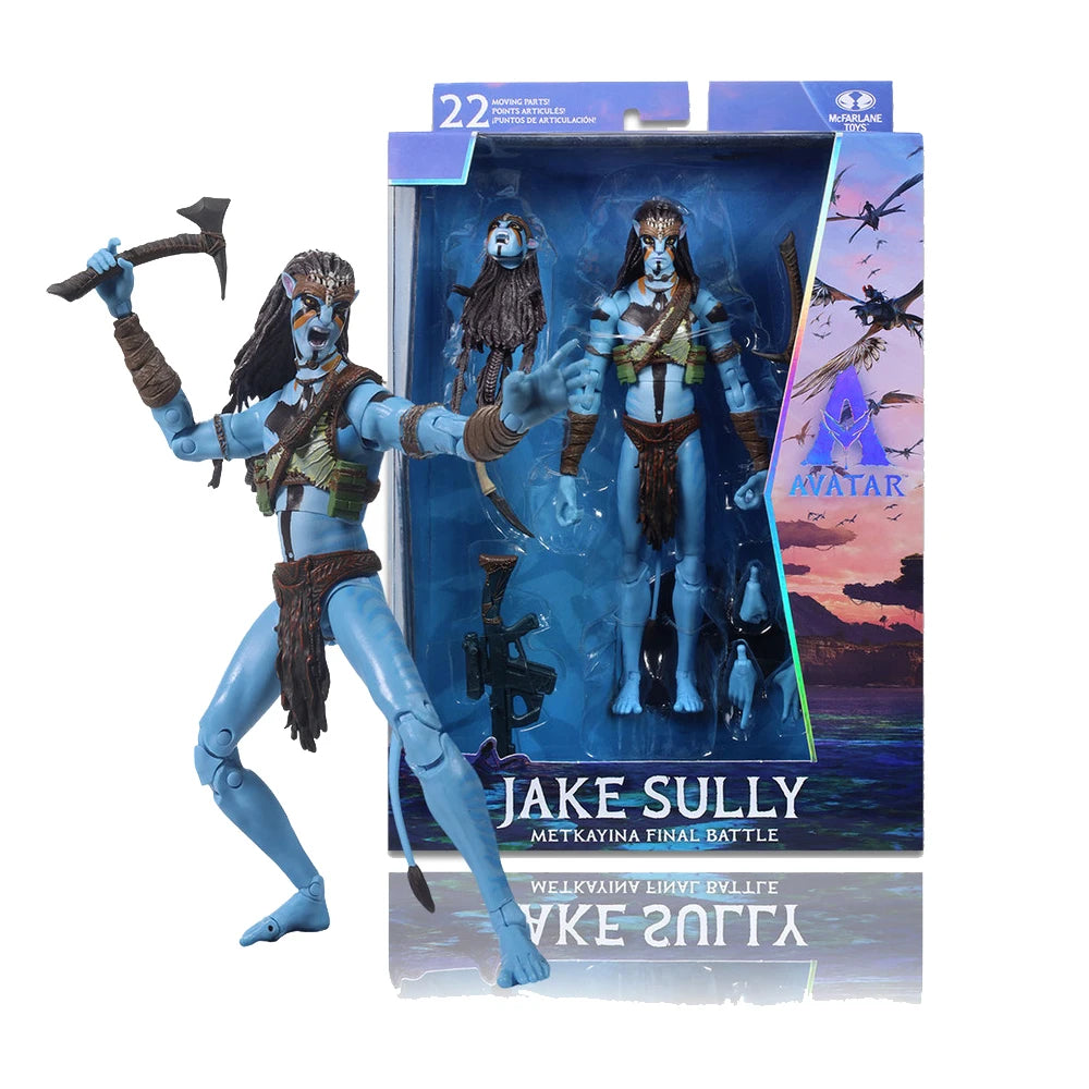McFarlane Toys Avatar Jack/Colonel Quatch/Grey Leader/Natili/Grey Colonel Quatch/Ikran 7inch Action Figures Model Doll