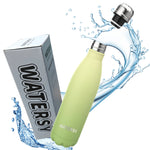 500ML Stainless Steel Thermos Mug Sports Water Bottle Cold and Hot Thermal Cups Vacuum Travel Tumbler Mug Thermal Bike Bottle