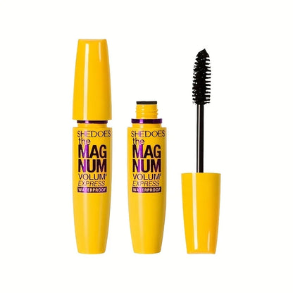 Waterproof and Slender Eye Black, Curly, Thick, Natural, Easy to Apply, Long-Lasting, Yellow and Fat Eye Black